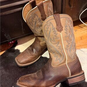 Ariat Quickdraw Western Boots Leather